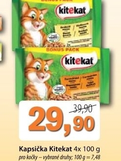 Kapsicky pro kocky kitekat