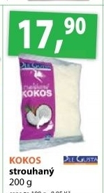 Kokos dle gusta
