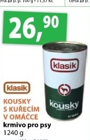 Konzerva pro psy coop klasik