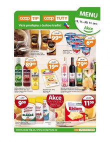 akční leták COOP 15.11.2015-30.11.2015