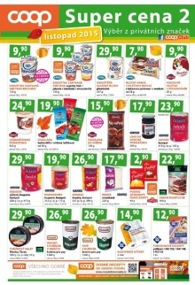 akční leták COOP 15.11.2015-30.11.2015