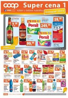 akční leták COOP 15.11.2015-30.11.2015