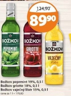 Liker peprmint bozkov