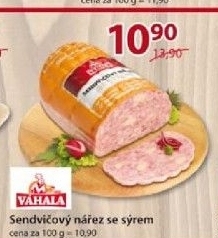 Narez sendvicovy se syrem vahala