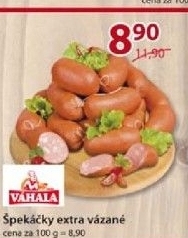 Spekacky extra vazane vahala