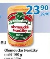 Syr tvaruzky olomoucke a w