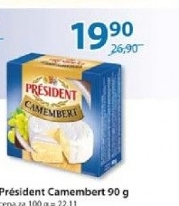 Syr camembert president