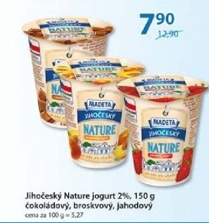 Jogurt nature ochuceny jihocesky madeta