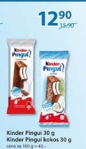Dezert pingui kinder