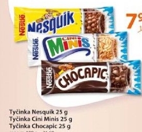 Tycinka cerealni nesquik nestle