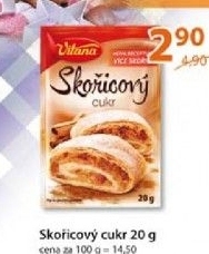 Cukr skoricovy vitana