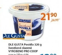 Povidla svestkova dle gusta
