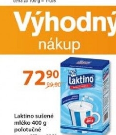 Mleko susene laktino