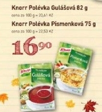 Polevka instantni knorr