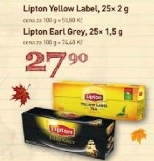 Caj yellow label lipton
