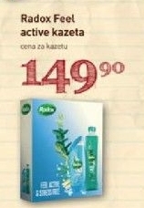Kazeta darkova feel active radox