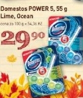 Wc blok tuhy power 5 domestos