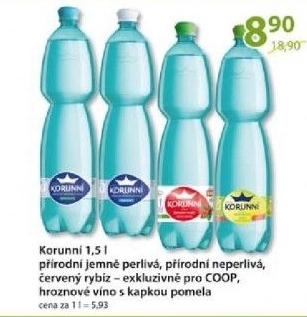 Voda prirodni korunni