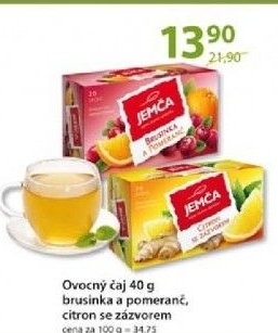 Caj ovocny jemca