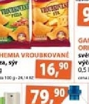 Chipsy vroubkovane bohemia chips
