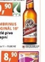 Pivo svetle vycepni original 10 gambrinus