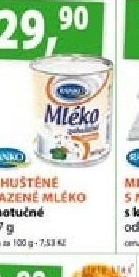 Mleko kondenzovane slazene ranko