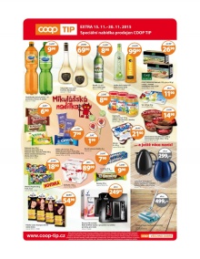 akční leták COOP 15.11.2015-30.11.2015