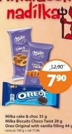 Piskot cake choc milka