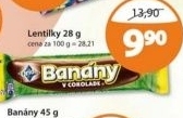 Tycinka banany v cokolade orion