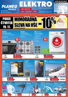 akční leták Planeo Elektro 18.11.2015-24.11.2015