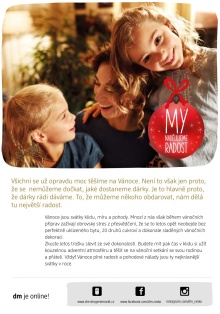 akční leták dm drogerie 18.11.2015-31.12.2015