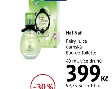 Toaletni voda damska fairy juice naf naf