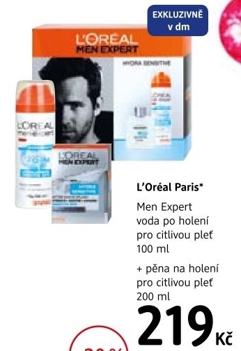Kazeta darkova panska na holeni men expert l oreal