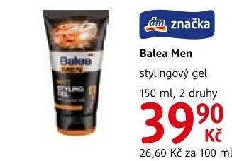 Gel na vlasy balea