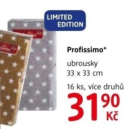 Ubrousky papirove dekorativni profissimo