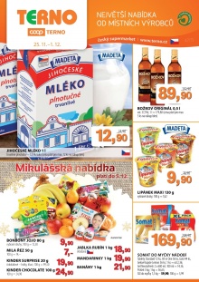 akční leták COOP 25.11.2015-1.12.2015