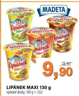 Dezert lipanek maxi madeta