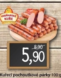 Parky kureci pochoutkove vodnanske kure
