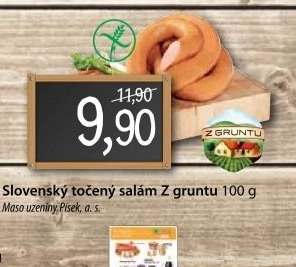 Salam slovensky toceny z gruntu