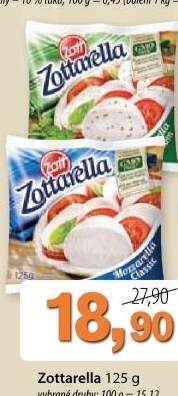 Syr zottarella zott