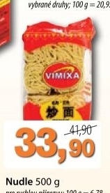 Nudle bezvajecne guick cooking vimixa