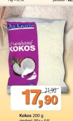 Kokos dle gusta