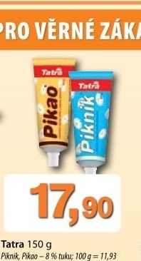 Mleko kondenzovane pikao tatra