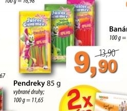 Pendreky juicee gummee fundy