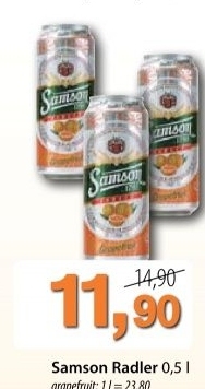 Pivo ovocne ovocny mix samson