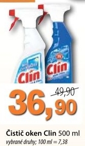 Cistic oken s alkoholem clin