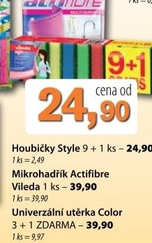 Houbicka na nadobi style vileda