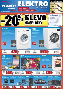 akční leták Planeo Elektro 25.11.2015-1.12.2015
