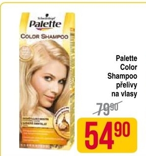 Barva na vlasy color shampoo palette schwarzkopf