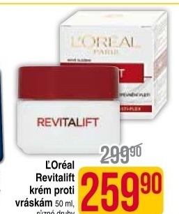 Krem pletovy proti vraskam revitalift l oreal